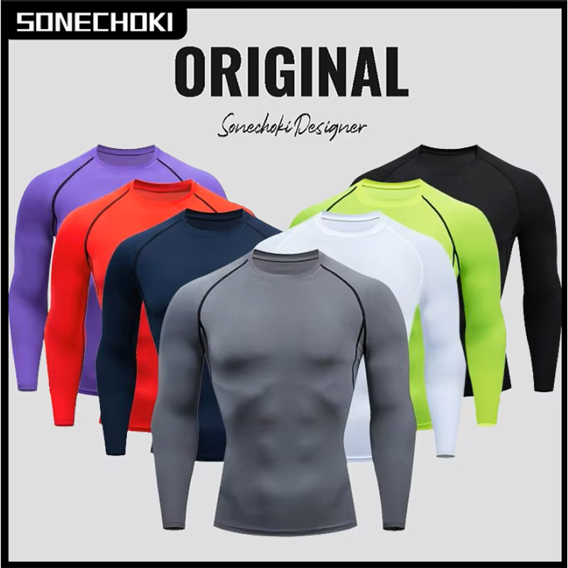Compression Shirt Workout - Men's T-shirt Men Running Sport T