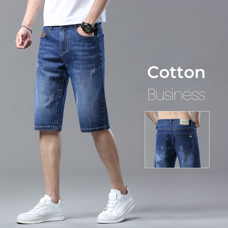 Men'S Fashion Jeans - Men's Shorts Summer Straight Denim Shorts