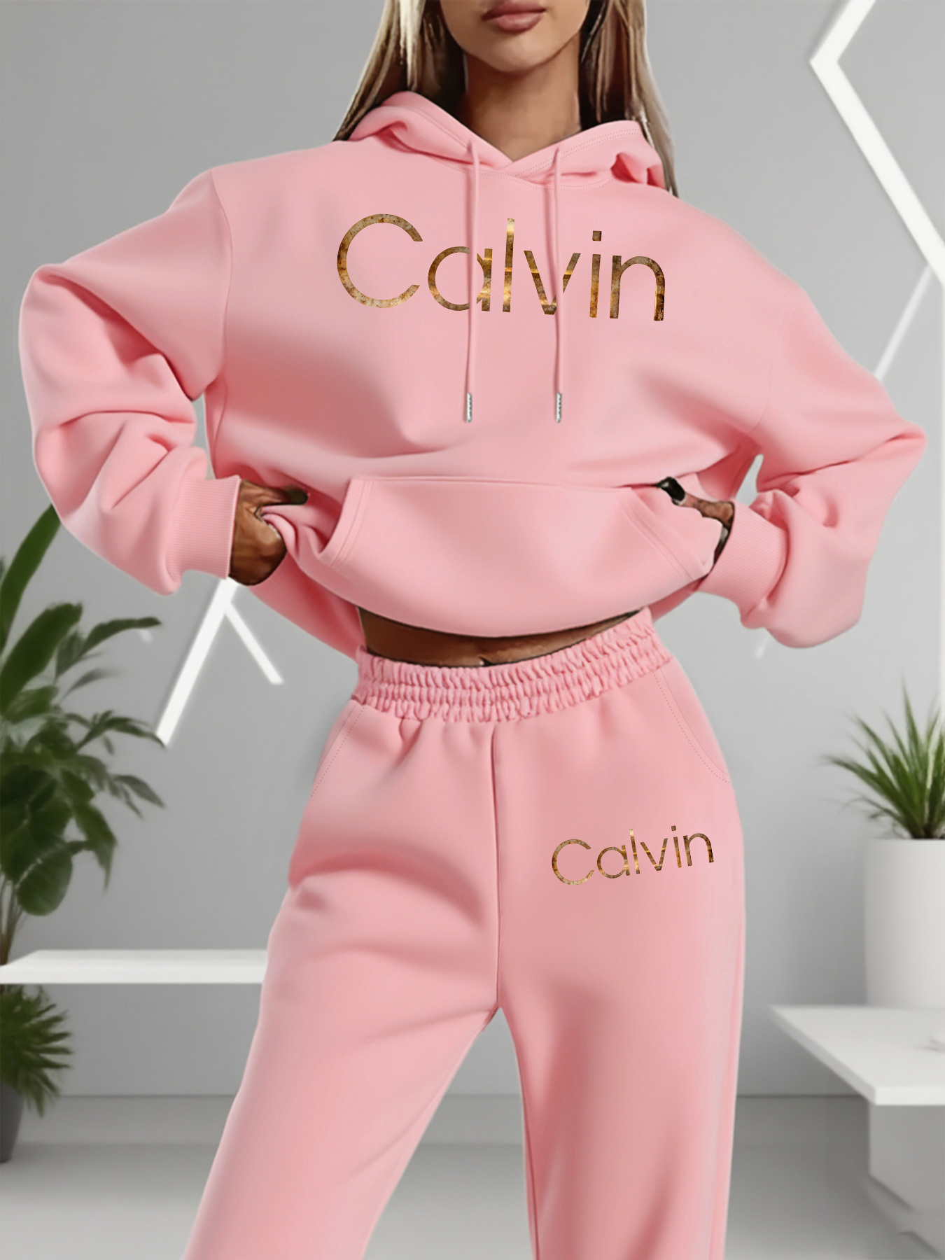 Men'S Fashion - Women's fashion pullover and pants set,