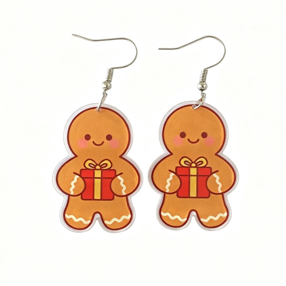 Christmas Gingerbread Man Acry - Mens Xmas Fashion review and price