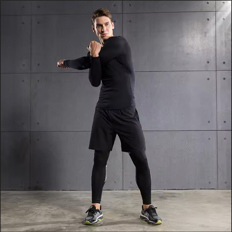 Men's T-shirt Men Running Spor - Compression Shirt Workout review and price