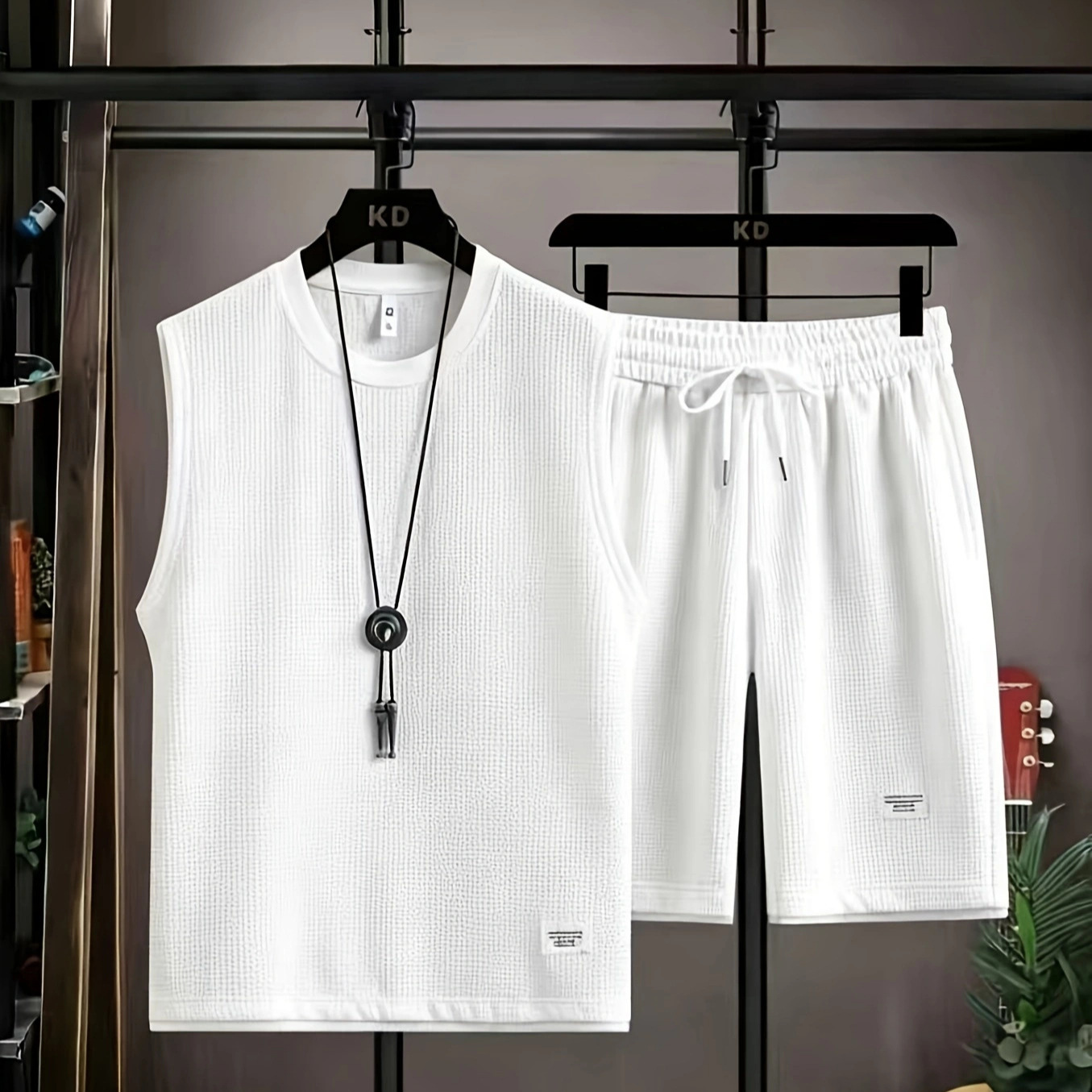 Summer men's vest sets high qu - Men'S Fashion review and price