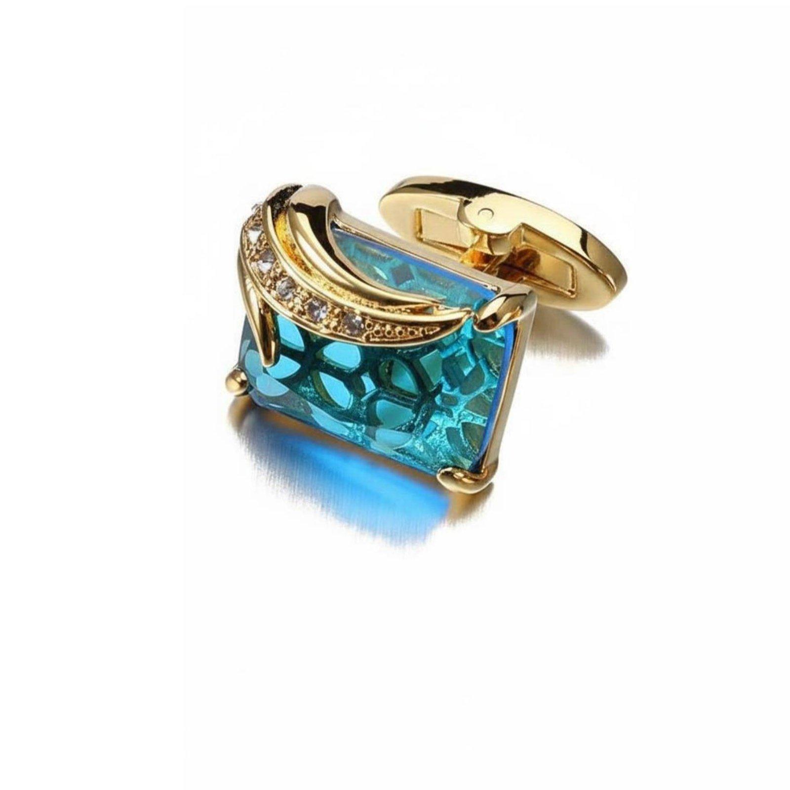 Fashion Crystal Men Cufflinks  - Mens Fashion Dress review and price