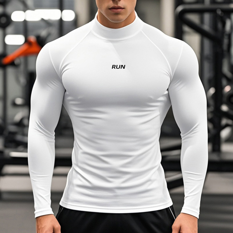 Men's Running Turtleneck Quick - Compression Shirt Workout review and price