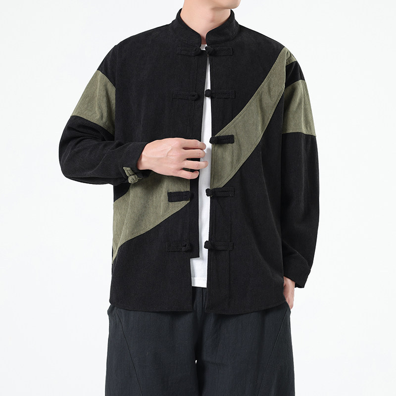 Spring Autumn Chinese Style Me - Corduroy Jacket Men review and price