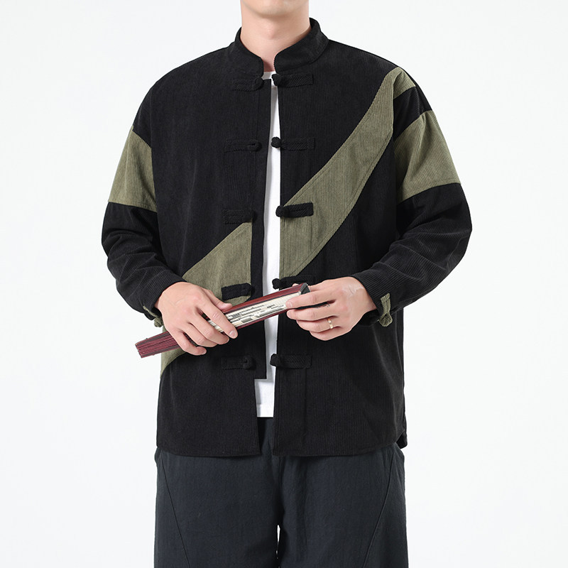 Spring Autumn Chinese Style Me - Corduroy Jacket Men review and price