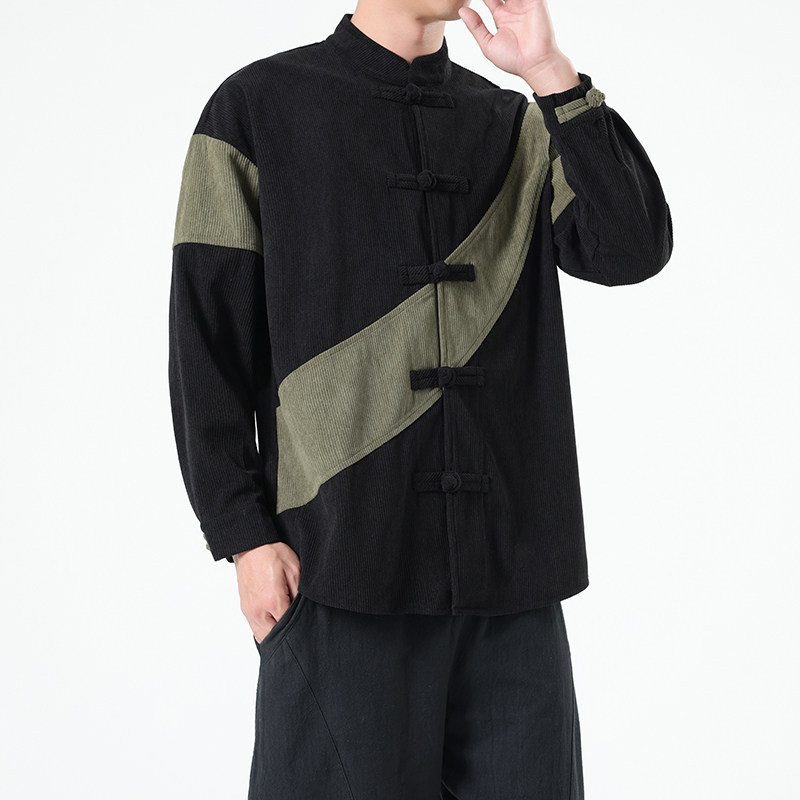 Spring Autumn Chinese Style Me - Corduroy Jacket Men review and price