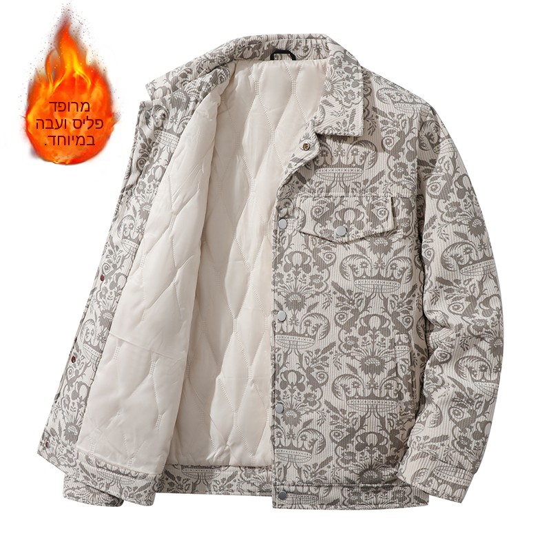Thickened Cotton Corduroy Jack - Corduroy Jacket Men review and price