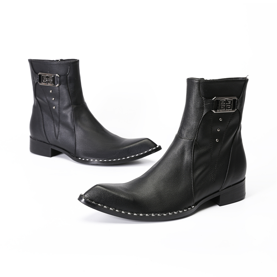 fashion black pointed toe men  - Mens Fashion Dress review and price