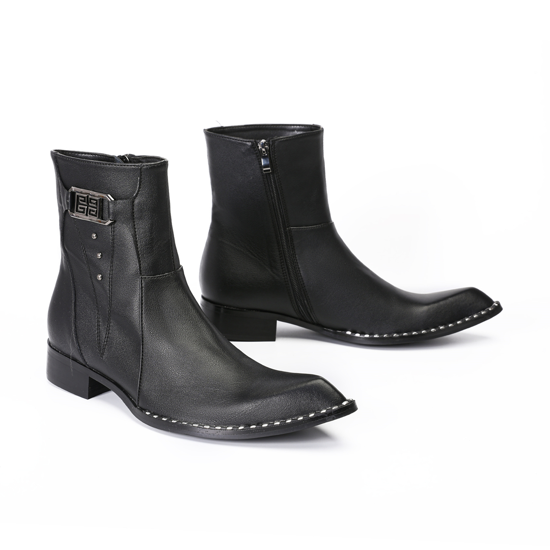fashion black pointed toe men  - Mens Fashion Dress review and price