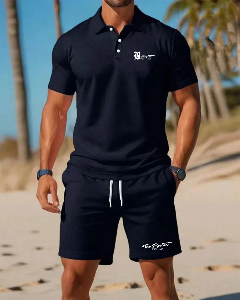 Summer New Men's Polo Shirt Se - Men'S Fashion Undershirt review and price