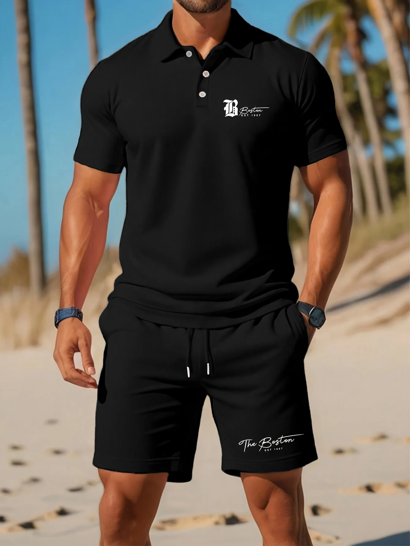 Summer New Men's Polo Shirt Se - Men'S Fashion Undershirt review and price