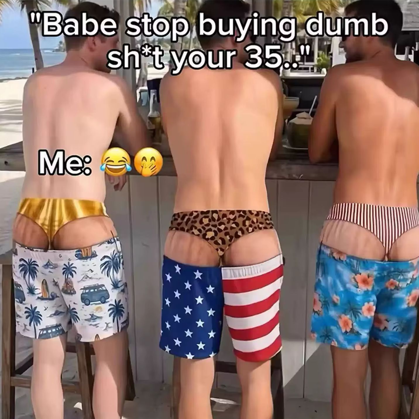 Novelty Men's Swim Trunks Funn - Swim Trunk Shorts review and price