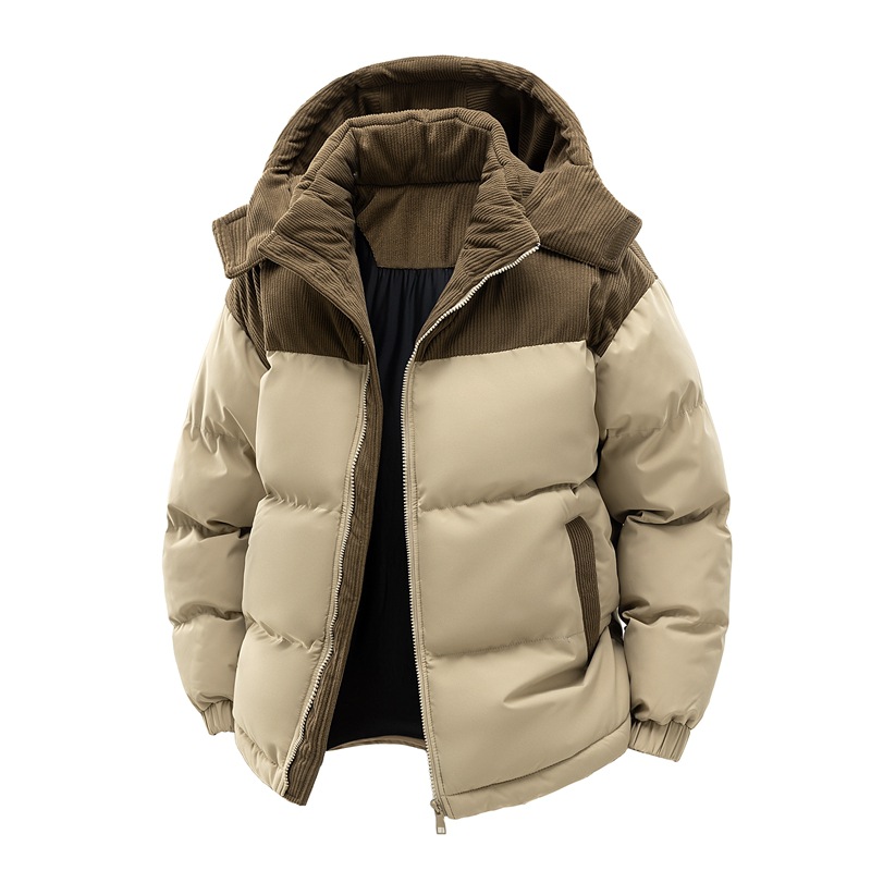 Men's Winter Thickened Cotton- - Corduroy Jacket Men review and price
