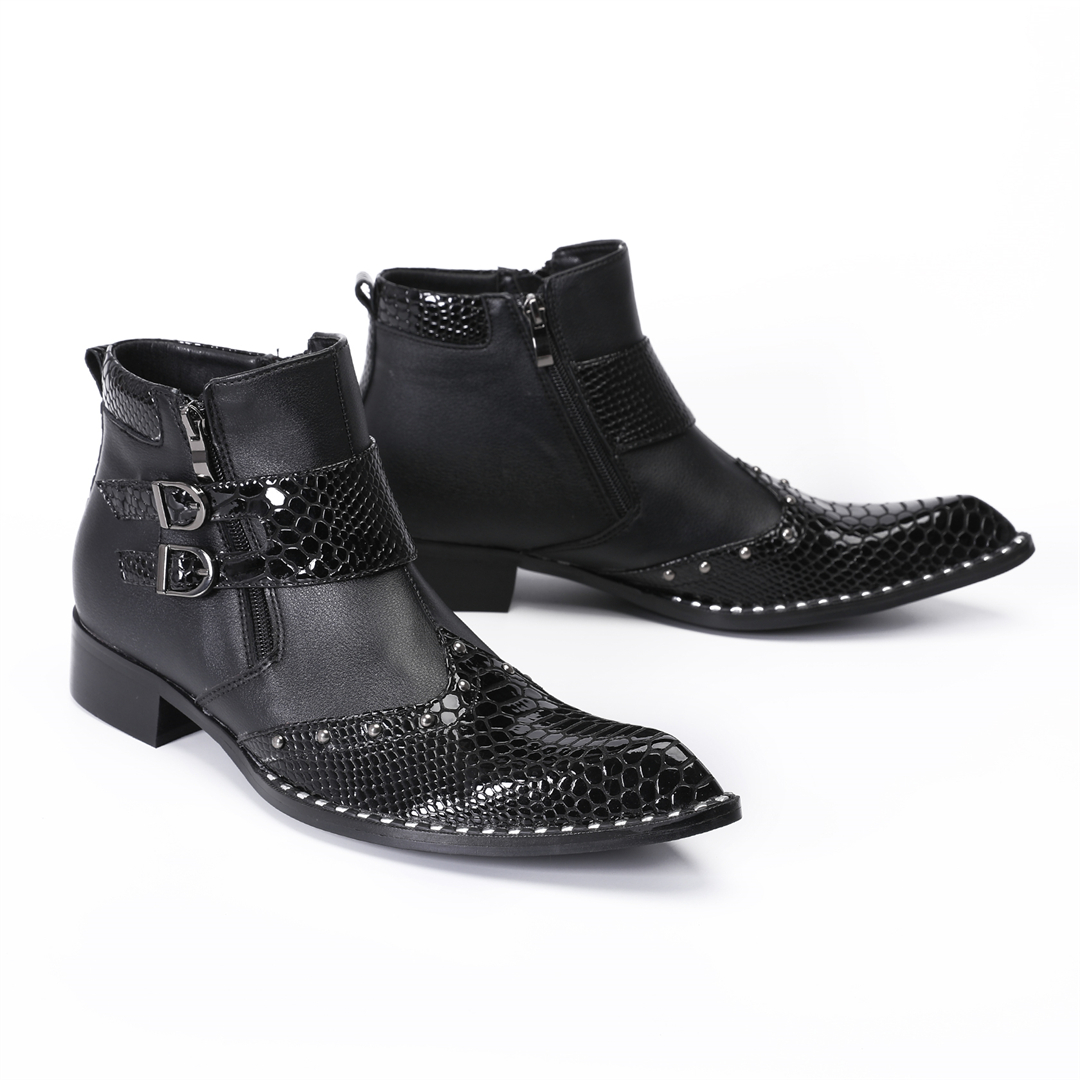 fashion rivets pointed toe men - Mens Fashion Dress review and price