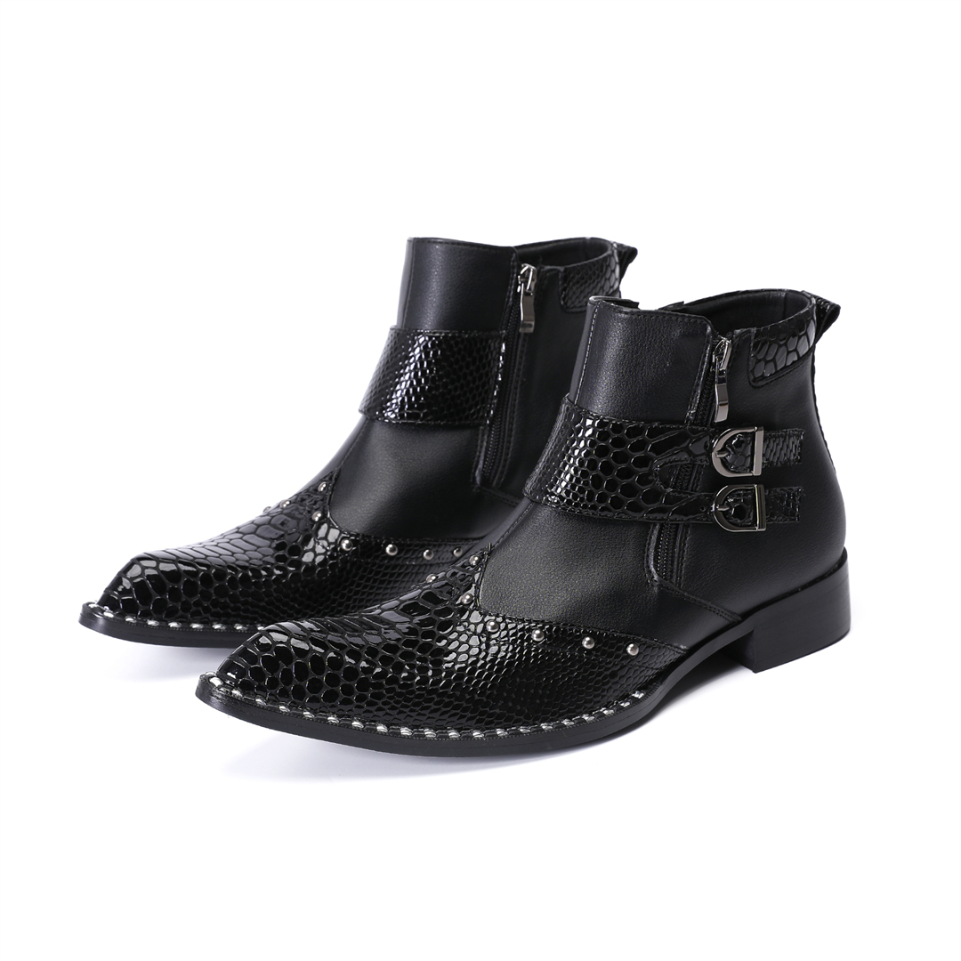 fashion rivets pointed toe men - Mens Fashion Dress review and price