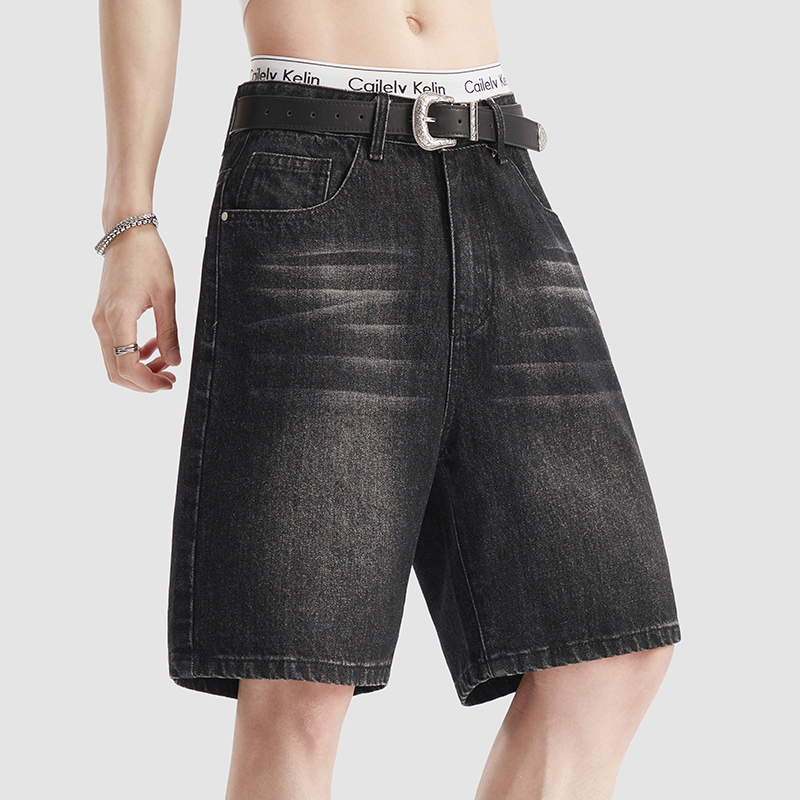 Summer Thin Black Denim Shorts - Men'S Fashion Jeans review and price
