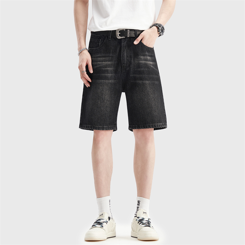 Summer Thin Black Denim Shorts - Men'S Fashion Jeans review and price