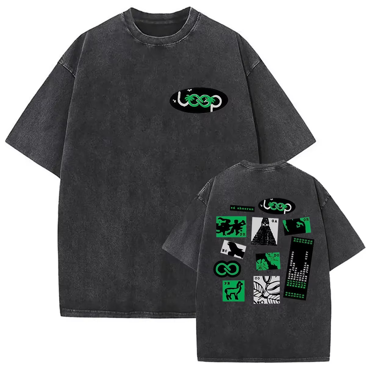 Rapper Ed Sheeran Loop Tour 20 - Poster Men Fashion review and price