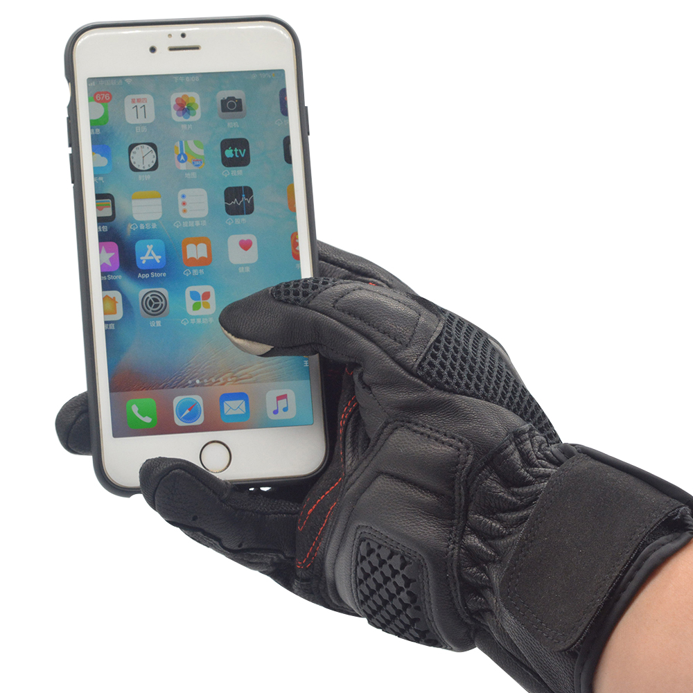 Motorcycle Leather Gloves Blac - Men'S Fashion Gloves review and price