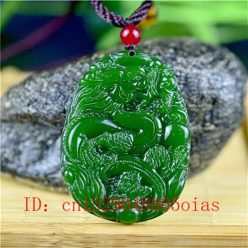 Natural Green Chinese Jade Dra - Men'S Fashion review and price