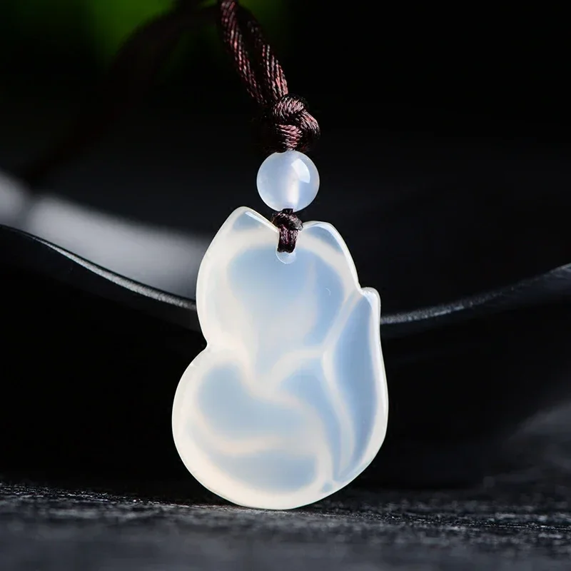 Jade Fox Necklace Pendant Natu - Men'S Fashion review and price