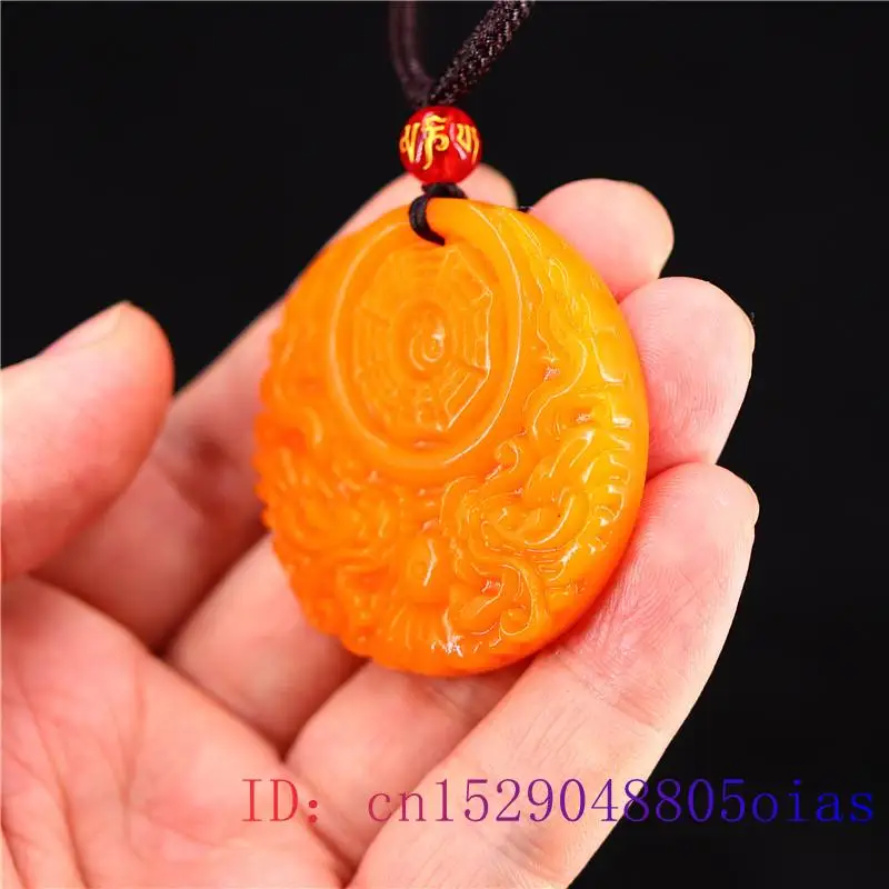 Yellow Jade Dragon Pendant Gif - Men'S Fashion review and price