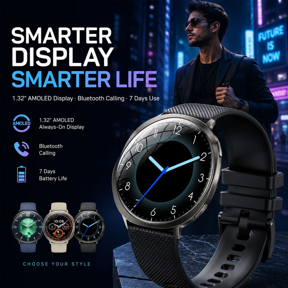 2026 Premium AMOLED Smart Watc - Mens Fashion World review and price