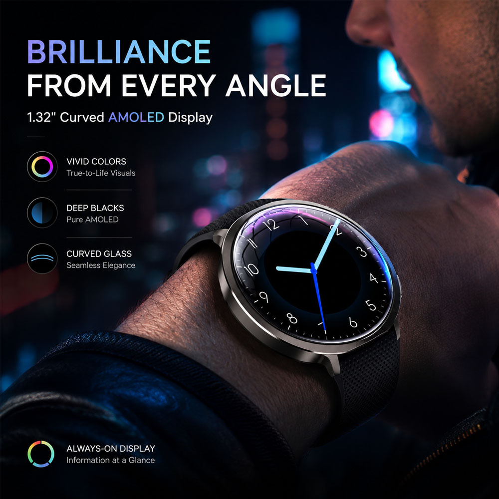 2026 Premium AMOLED Smart Watc - Mens Fashion World review and price