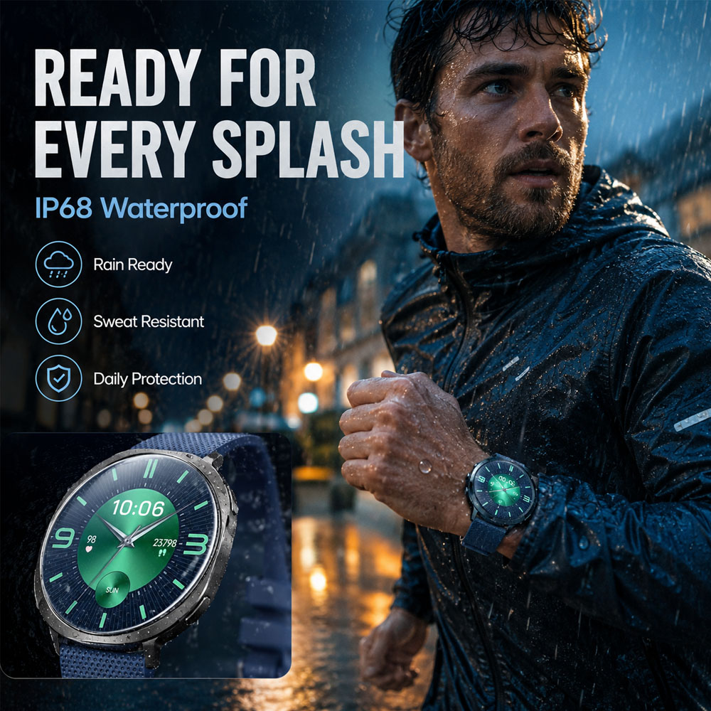 2026 Premium AMOLED Smart Watc - Mens Fashion World review and price