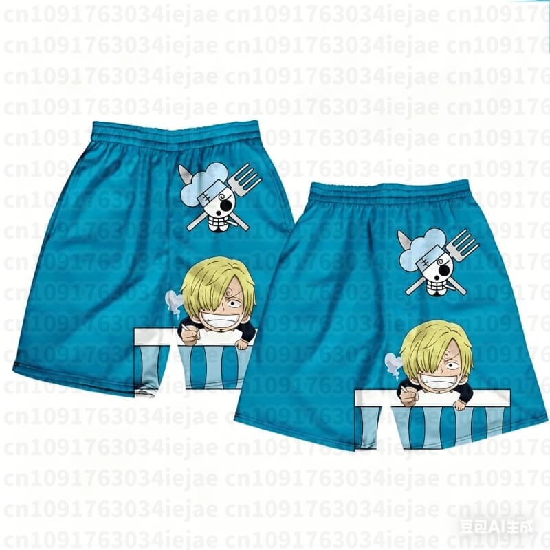 One Piece 3D Print Shorts Shan - Swim Trunk Shorts review and price