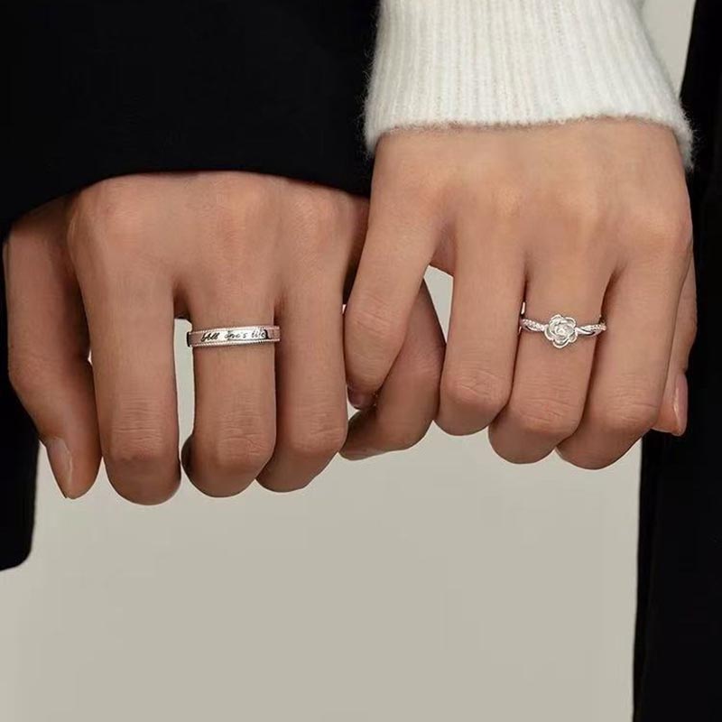 2pcs Romantic Zircon Rose and  - Men'S Fashion Today review and price