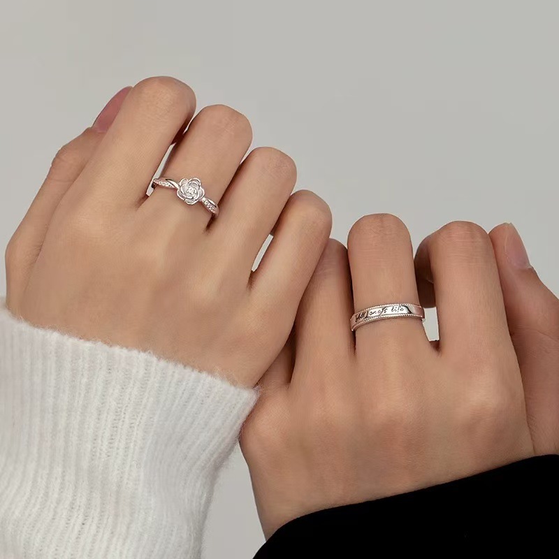 2pcs Romantic Zircon Rose and  - Men'S Fashion Today review and price