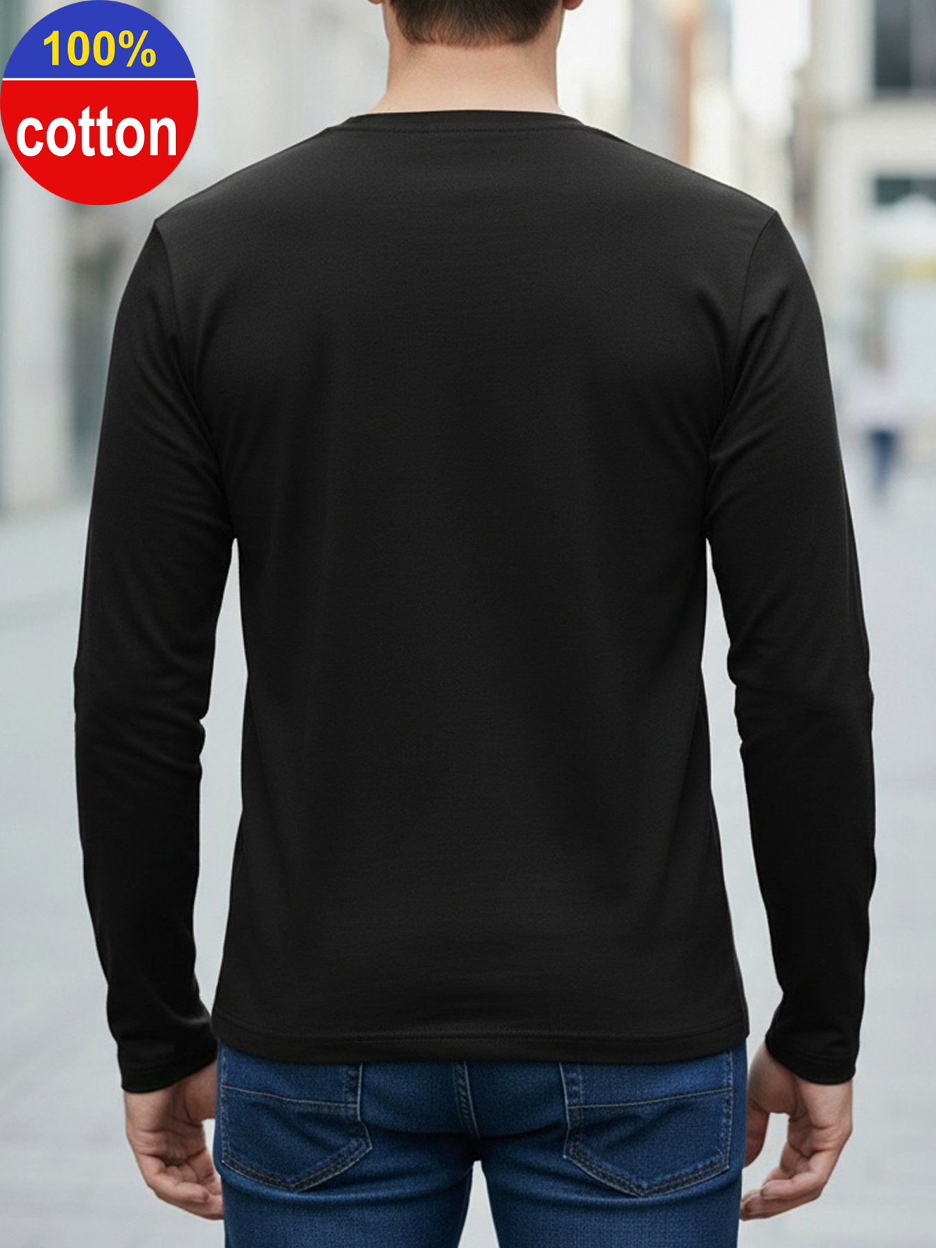 100% Pure Cotton Men's Long Sl - Men'S Fashion Trends 2025 review and price