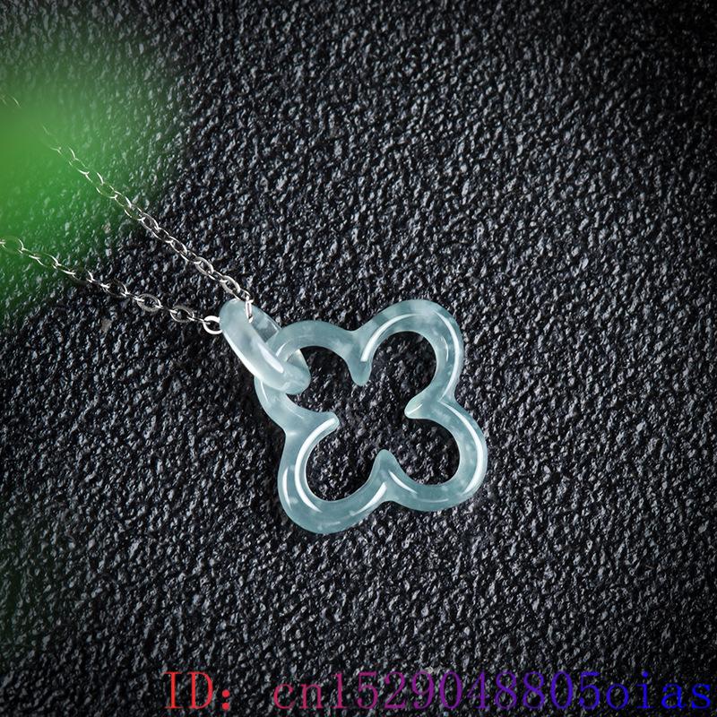 Blue Myanmar Jadeite Four Leaf - Men'S Fashion review and price