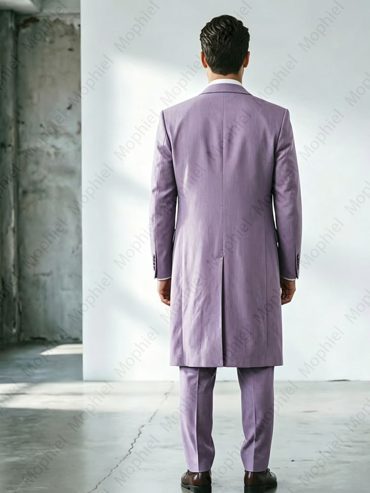 High Quality Long Men's Suits  - Formal Waistcoat Vest review and price
