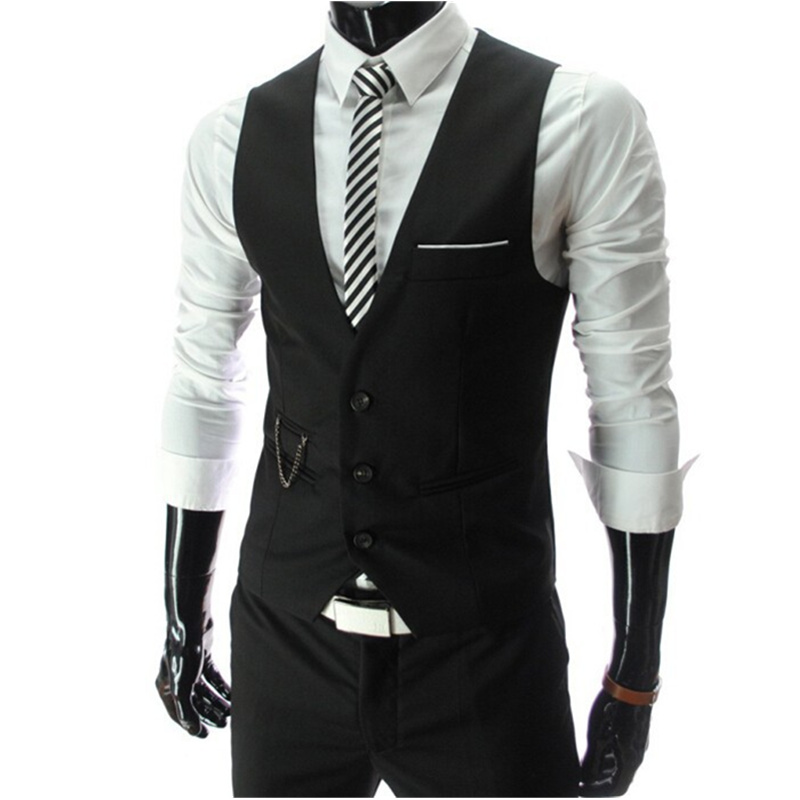 2026 New Grey Dress Vests Slim - Formal Waistcoat Vest review and price