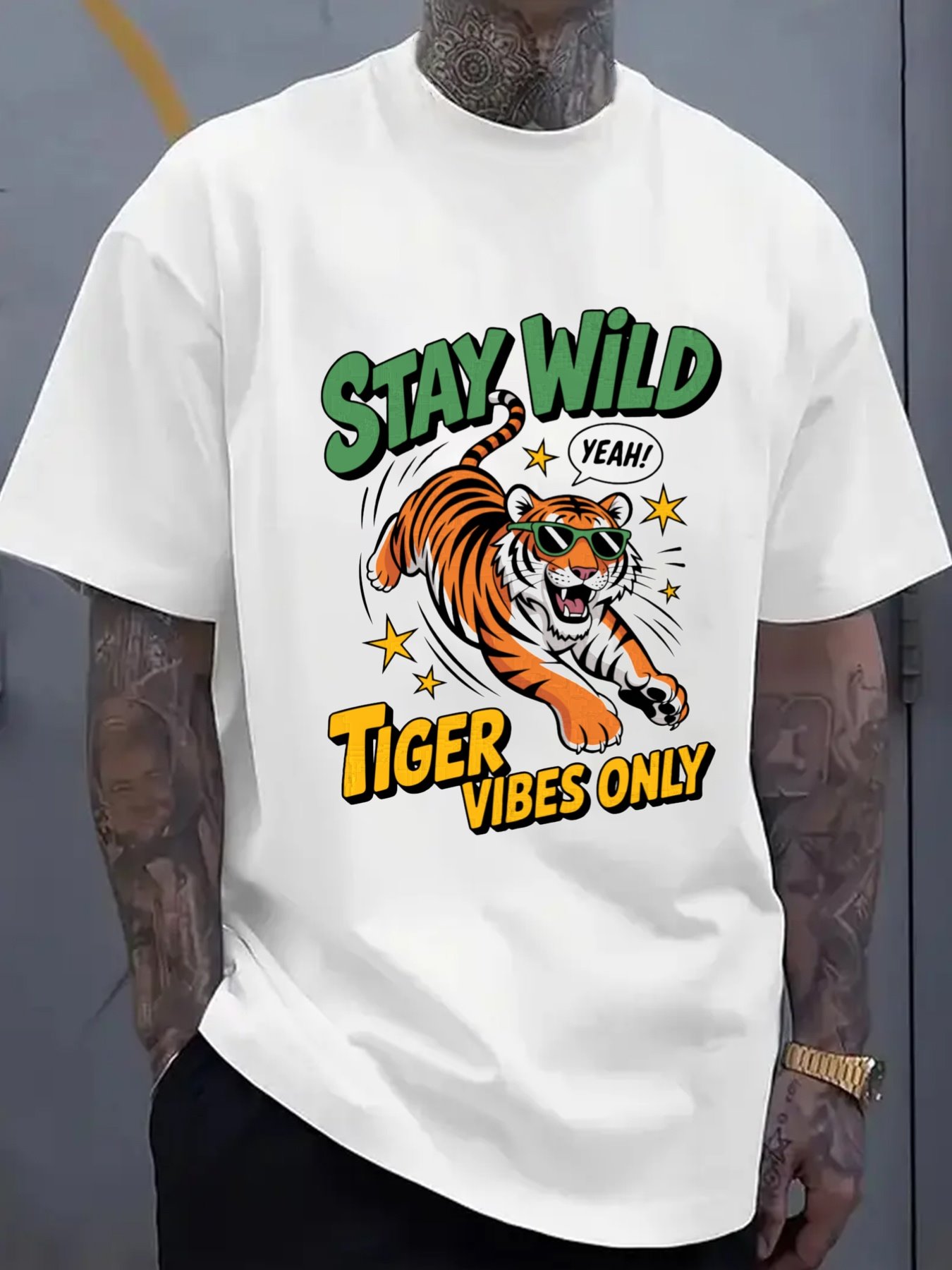 Wild Tiger Style Men's T-Shirt - Men'S Fashion Looks 2026 review and price