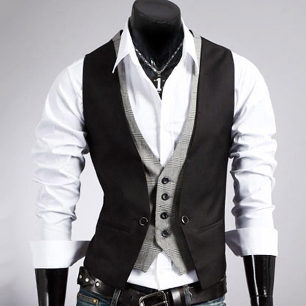 Men Formal Waistcoat Vest Busi - Formal Waistcoat Vest review and price