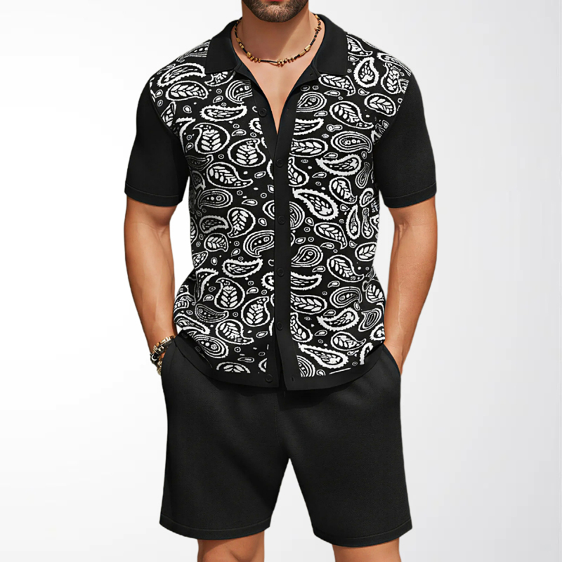 New 2026 Men's 2 Pieces Sets J - Knitted Cardigan Men review and price