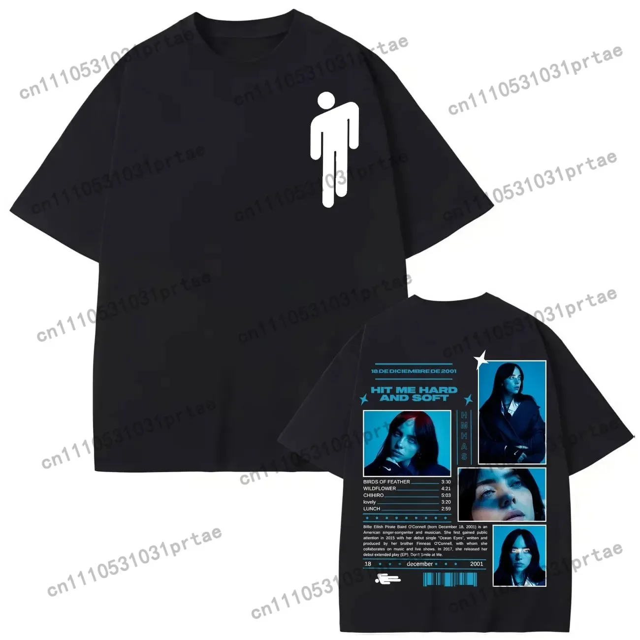 Billie Eilish Hit Me Hard and  - Poster Men Fashion review and price