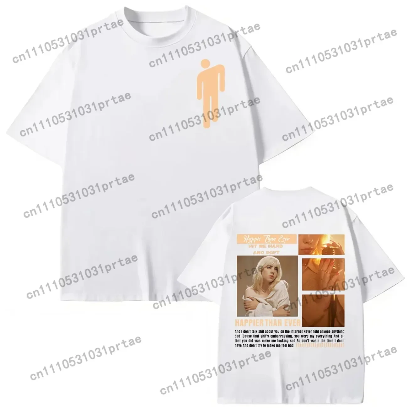 Billie Eilish Hit Me Hard and  - Poster Men Fashion review and price