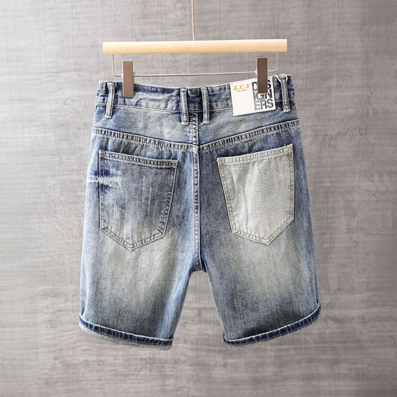 Men's Short Jeans Pants with P - Men'S Fashion Jeans review and price