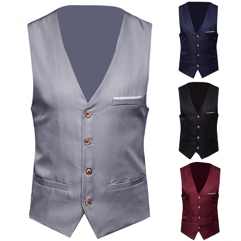 Dress Vests For Men Slim Fits  - Formal Waistcoat Vest review and price