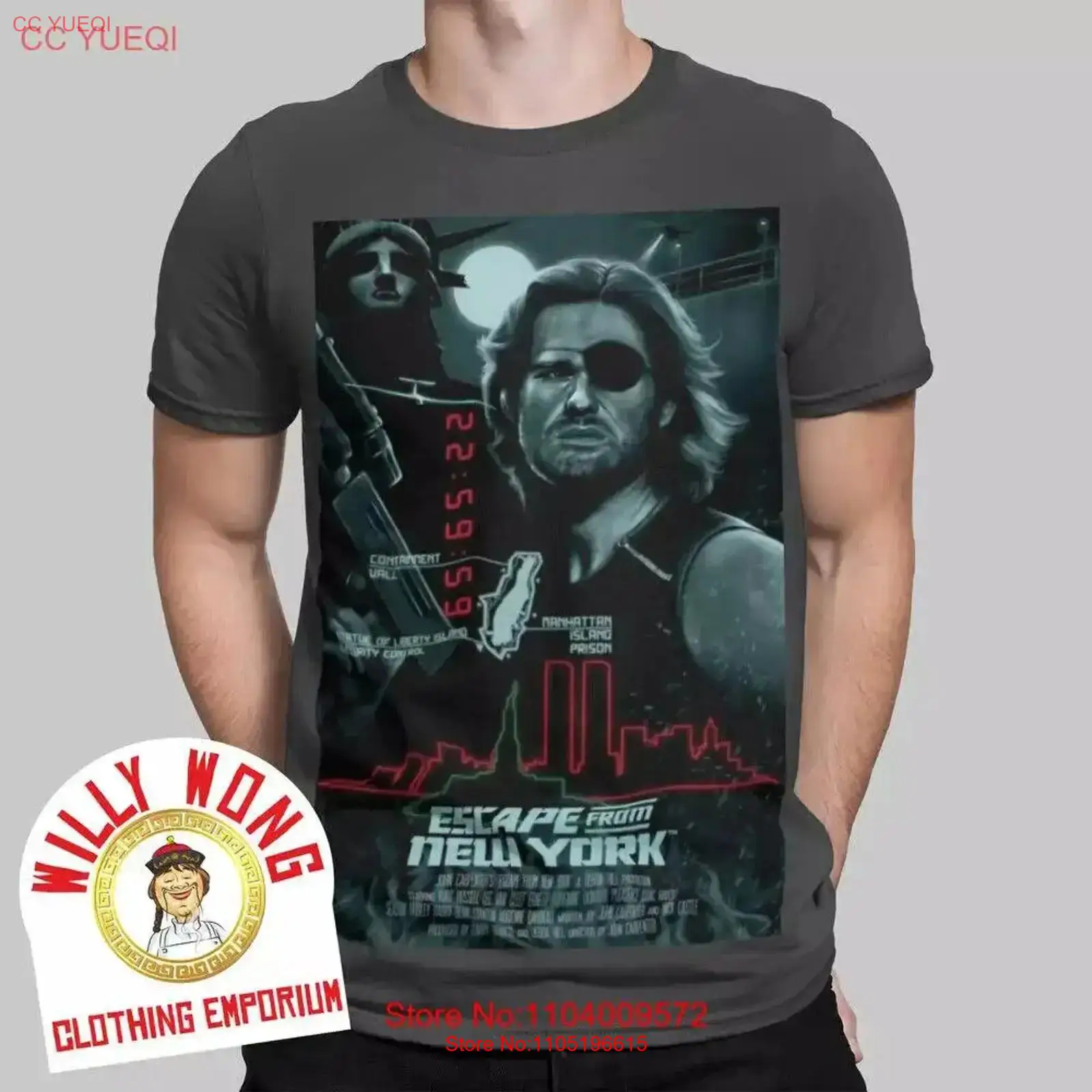 Escape From New York T Shirt R - Poster Men Fashion review and price