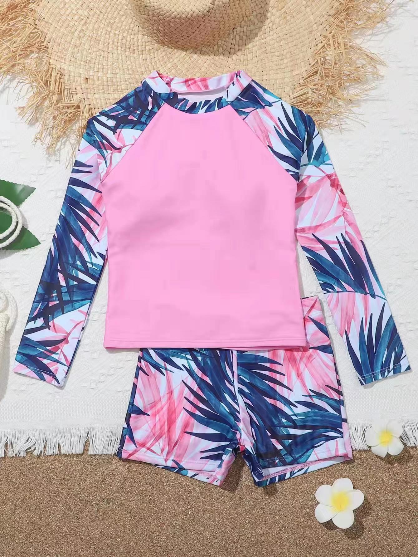 Girl Swimsuit 2024 New Pink Pr - Swim Trunk Shorts review and price