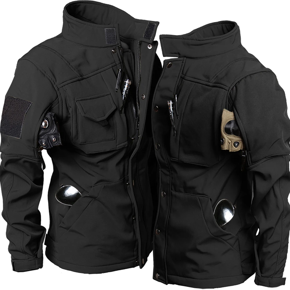 Men's Tactical Sets Winter Sha - Corduroy Jacket Men review and price