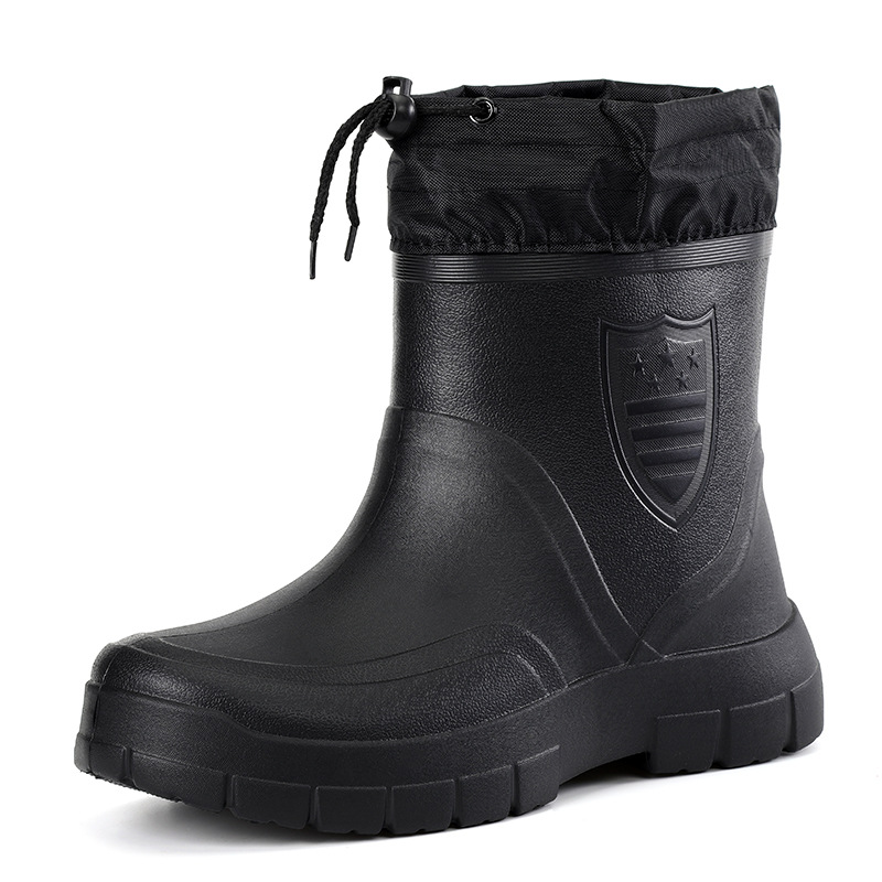 Versatile Men's Rain Boots Wat - Men'S Fashion Hiking Boots review and price