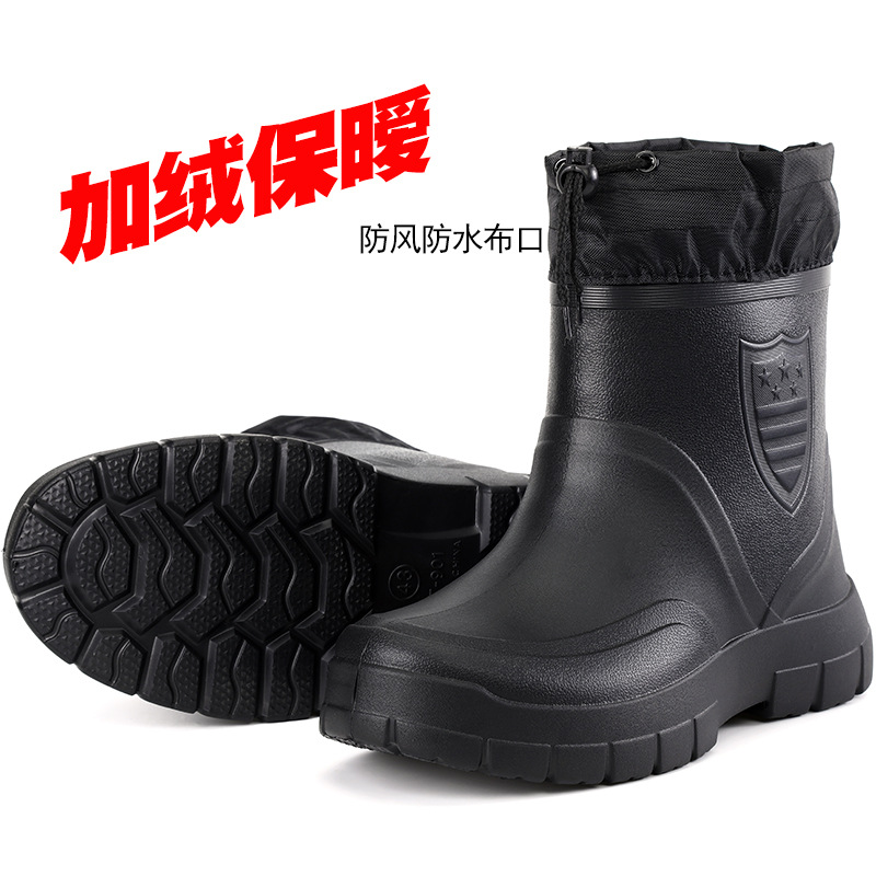 Versatile Men's Rain Boots Wat - Men'S Fashion Hiking Boots review and price