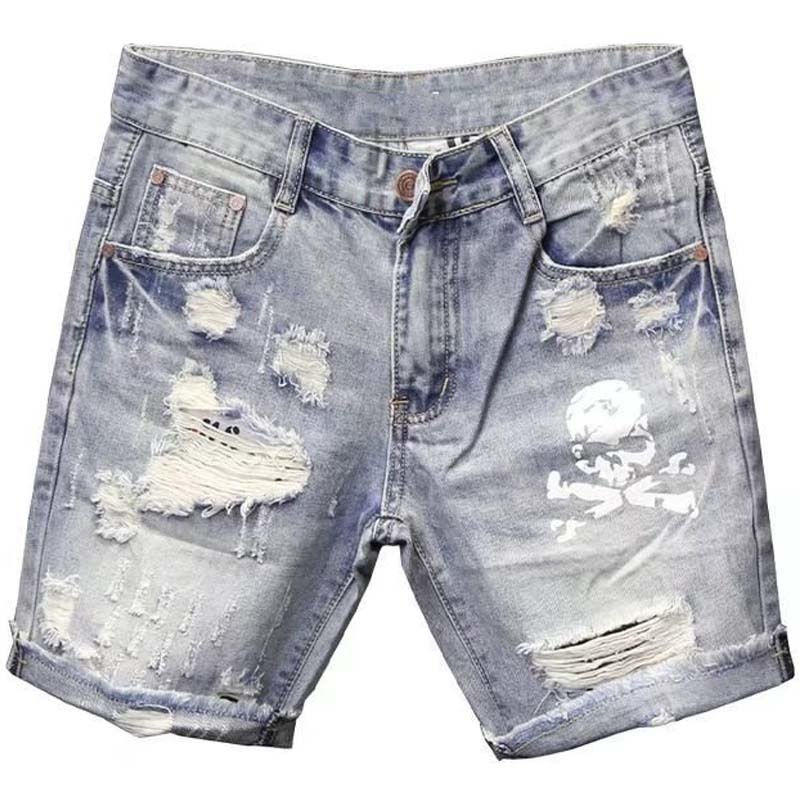 Summer Men's Worn Bead Hole Be - Men'S Fashion Jeans review and price
